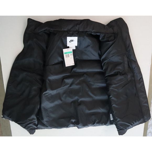 Nike DQ6896 010 Women Sz XL Black Therma-Fit Windrunner Down Bodywarmer Vest - Picture 7 of 10